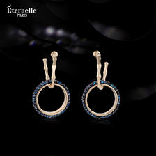 Eternelle 法国Eternelle原创设计时尚圆圈新款耳环女个性百搭圆形小众耳饰 241.8