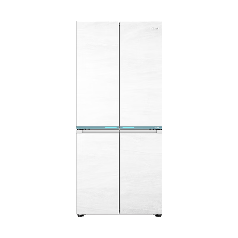 预售、PLUS会员：Haier 海尔 白巧系列 475L 十字四开门电冰箱 一级能效BCD-475WGH