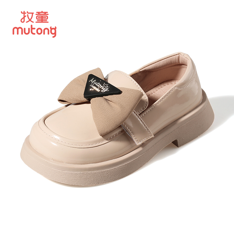 Mutong 牧童 小皮鞋女童皮鞋软 98元（需用券）