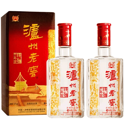 88VIP：LUZHOULAOJIAO 泸州老窖 六年窖头曲 52﹪vol 浓香型 500ml*2瓶 131.55元包邮（