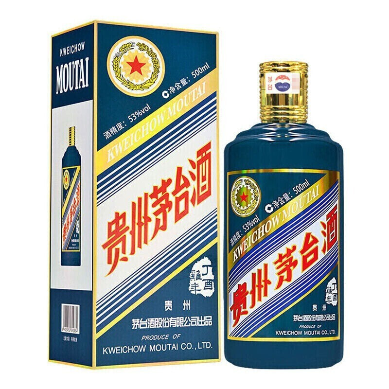 88VIP：茅台 MOUTAI 丁酉鸡年 生肖纪念酒 2017年 53%vol 酱香型白酒 500ml 单瓶装（