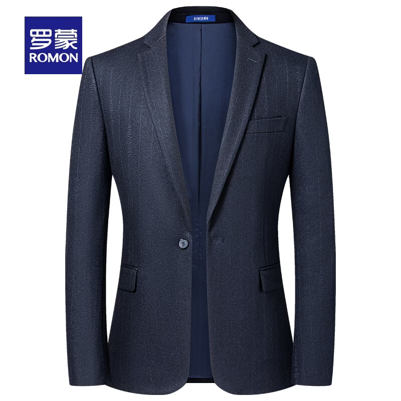 罗蒙 男士含绵羊毛西装外套 89元（需用券）