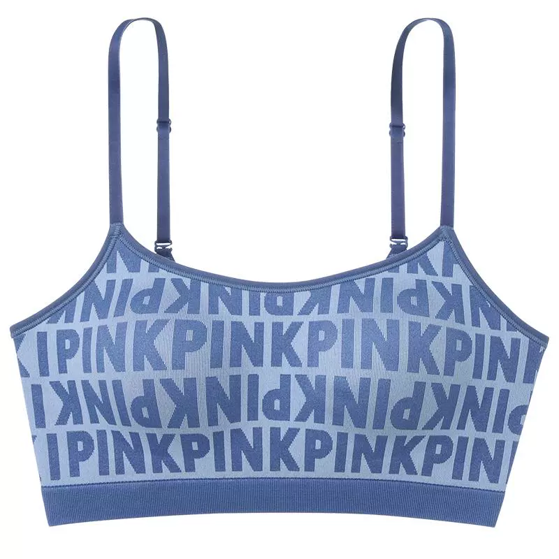 VICTORIA'S SECRET 维密 PINK LOGO印花可外穿内搭带胸垫文胸 ￥59