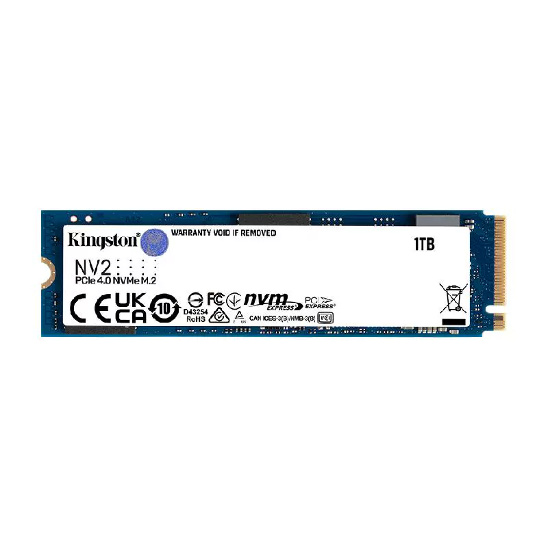 Kingston 金士顿 NV2系列 SNV2S NVMe M.2 固态硬盘（PCIe 4.0） ￥284.05