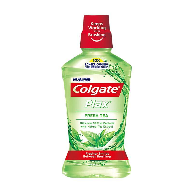 Colgate 高露洁 贝齿漱口水 清新茶健 500ml 17.9元