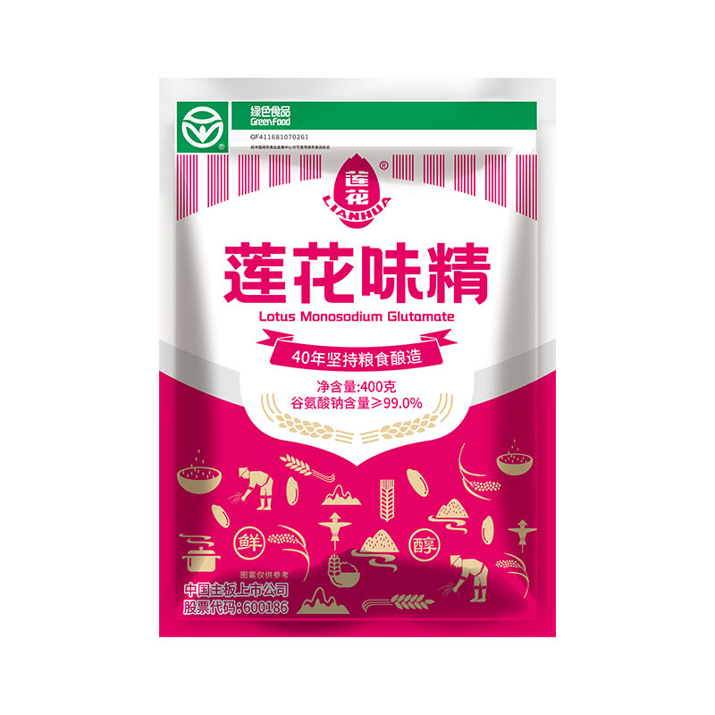 今日必买：莲花 味精400g 6.5元淘金币到手6.05元