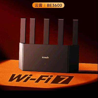 预售：Tenda 腾达 云霄 BE3L 路由器 WiFi 7 159元（支付定金20元）