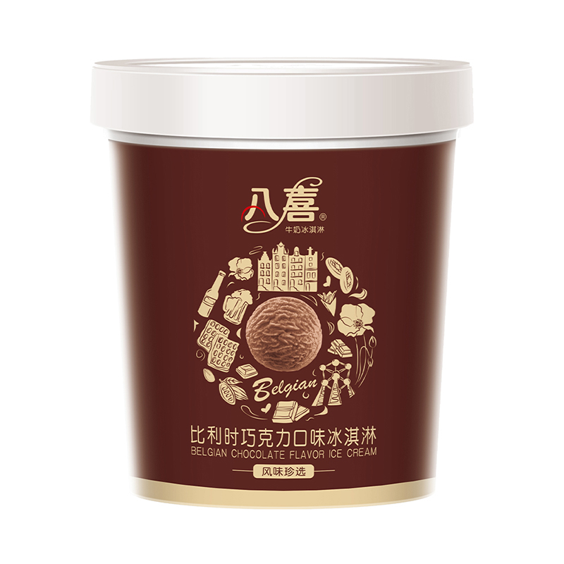 BAXY 八喜 比利时冰淇淋 巧克力味 270g 15.99元（需用券）