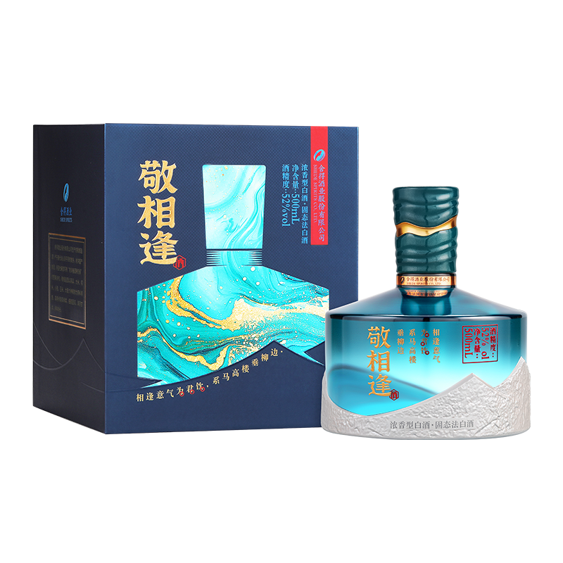 舍得 自饮 浓香型白酒 包装 500ml 52度 148元