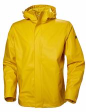 移动专享、移动端：哈雷汉森 男士Moss连帽防水防风雨夹克,精华黄色,中 380.7