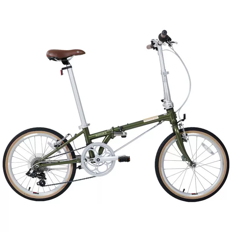 DAHON 大行 20英寸铬钼钢7变速折叠自行车成人男女式学生复古单车D7 ￥2818