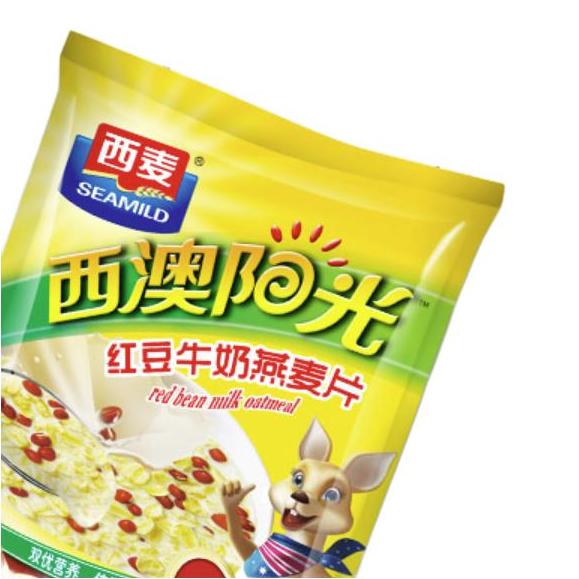 西麦 西澳阳光原味牛奶燕麦片 560g*2袋 40元（需用券）