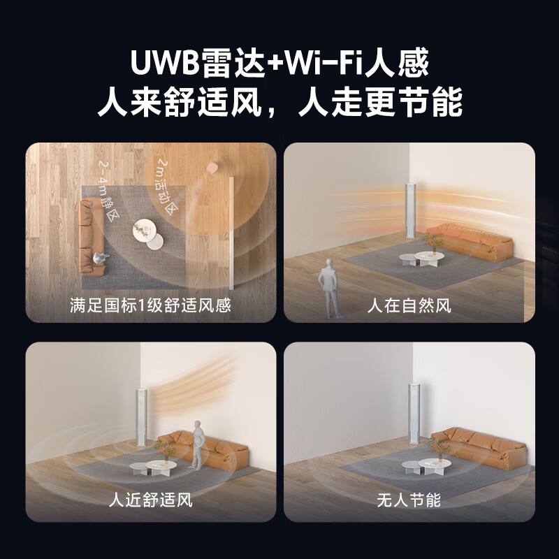 海尔 舒适风Pro系列 KFR-72LW/E2-1Pro 新一级能效 立柜式空调 大3匹 6034.15元