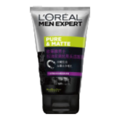 （LOREAL）欧莱雅 男士洗面奶 火山岩洁面50ml*2件 14.8元包邮（合7.4元/件）