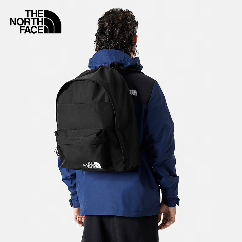 THE NORTH FACE 北面 双肩背包通用款户外收纳便捷8AMM 黑色/KX7 28.7升 ￥439