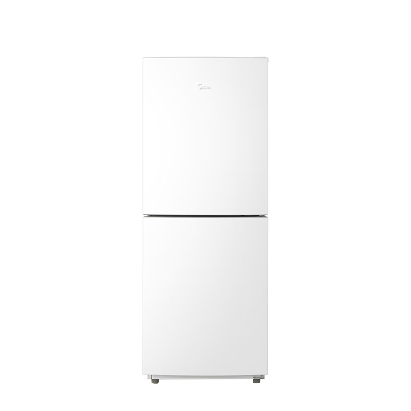 京东百亿补贴、PLUS会员：美的（Midea）白色双开门两门小冰箱 MR-189E 极地白 