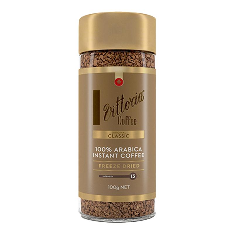 vittoria 冻干速溶咖啡粉-11号意式香浓-100g [临期26年9月到期] 27.85元