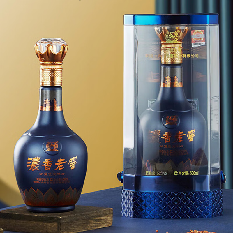 泸州老窖 52度 浓香型白酒 500mL 礼盒装 69元（需买2件，需用券）
