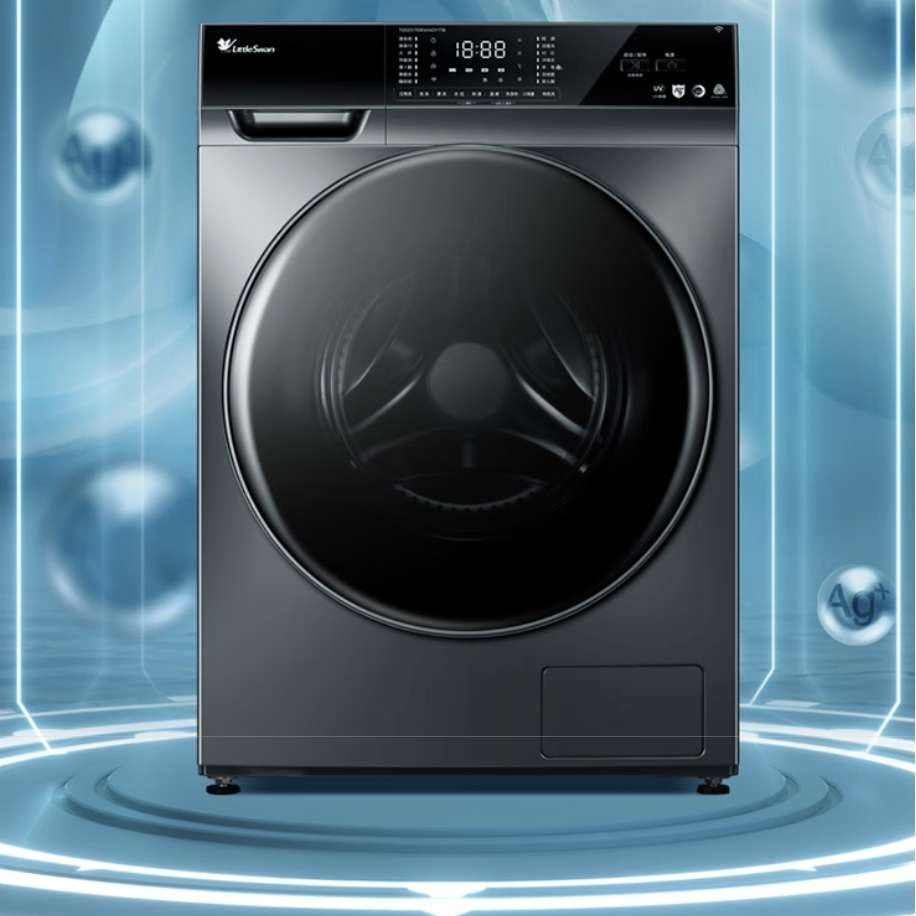 618预售：小天鹅 滚筒洗衣机 全自动 智能投放 浣彩系列 紫外线除菌 超薄机
