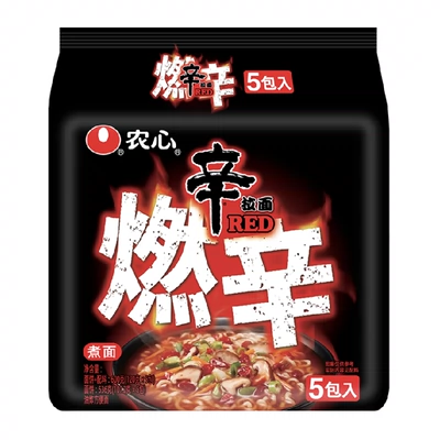 农心 辣辛 五连包 方便面 120g×5袋 15.1元