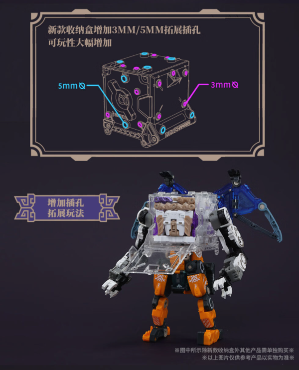 52TOYS MEGABOX 万能匣系列白虎变形拼装模型168元包邮- 逛丢