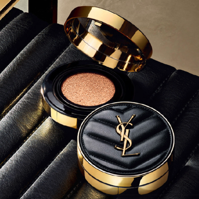 YVES SAINT LAURENT 圣罗兰 明彩轻垫粉底液 皮革版 #B20透亮色 14g 688元