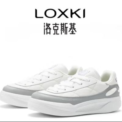 LOXKI 洛克斯基 运动板鞋子男 AFY021 239元包邮（需领券）