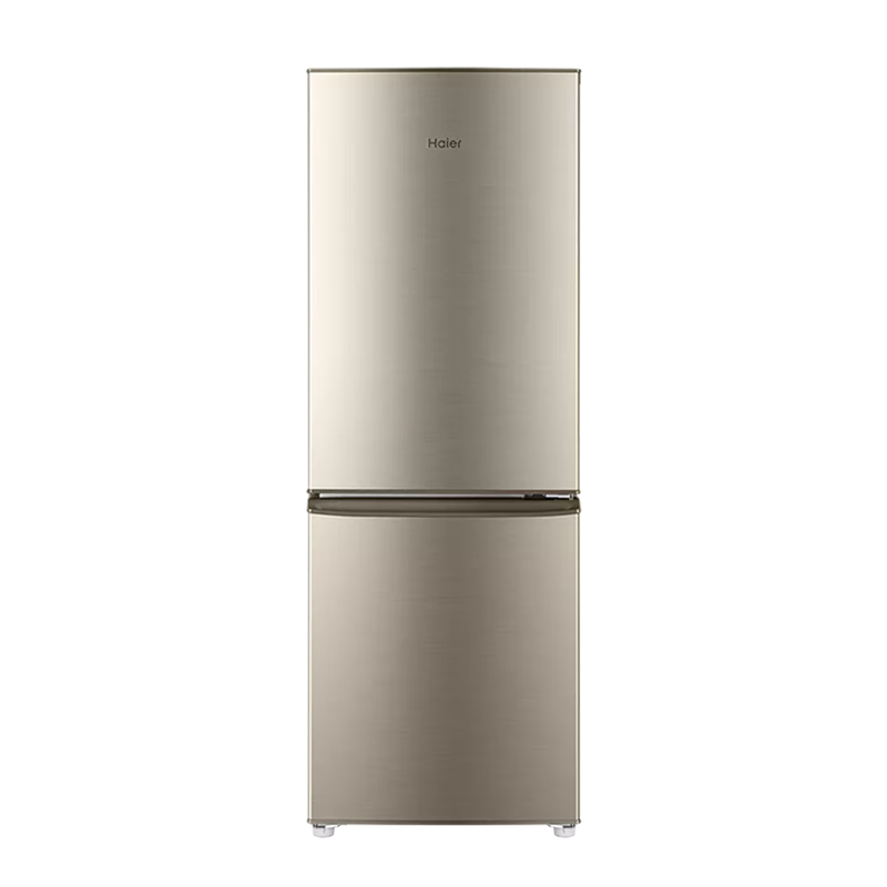 PLUS：海尔（Haier）双门冰箱180升冷藏冷冻/直冷迷你DEO净味保鲜超薄两门节能
