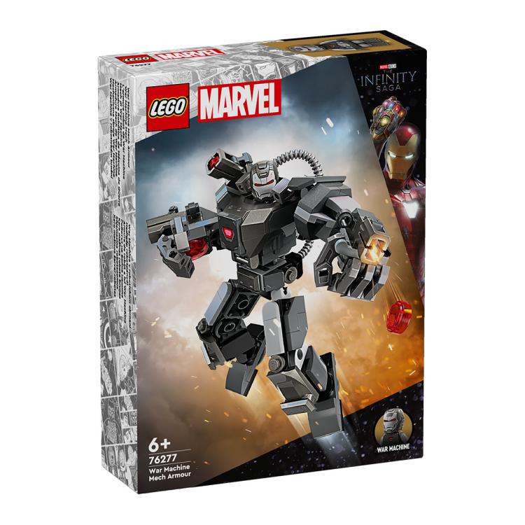 LEGO 乐高 积木男孩 漫威76277战争机器机甲男孩玩具6岁以上六一送礼 99元
