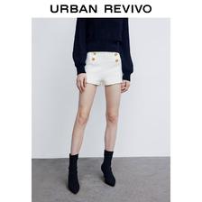 百亿补贴：URBAN REVIVO UR女装轻熟通勤肌理感中高腰短裤WG37S6BE2000 80元