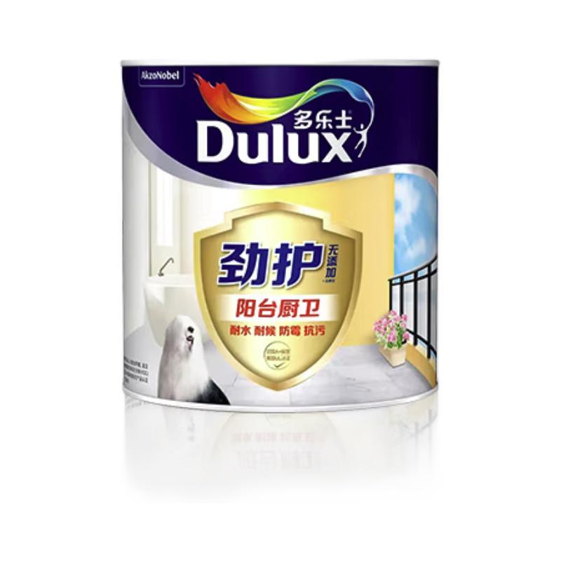 Dulux 多乐士 A8137 劲护无添加阳台厨卫漆 1L 204元