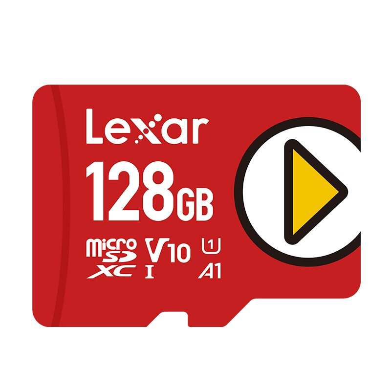 Lexar 雷克沙 PLAY Micro-SD存储卡 128GB（USH-I、V10、U1、A1） 68.9元（需用券）