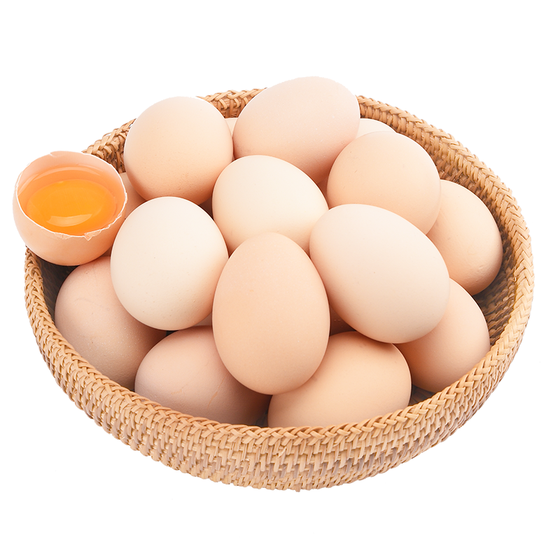 plus会员:宛味宝散养谷物鲜鸡蛋 农场直供 单枚40±5g 20枚 9.88元包邮