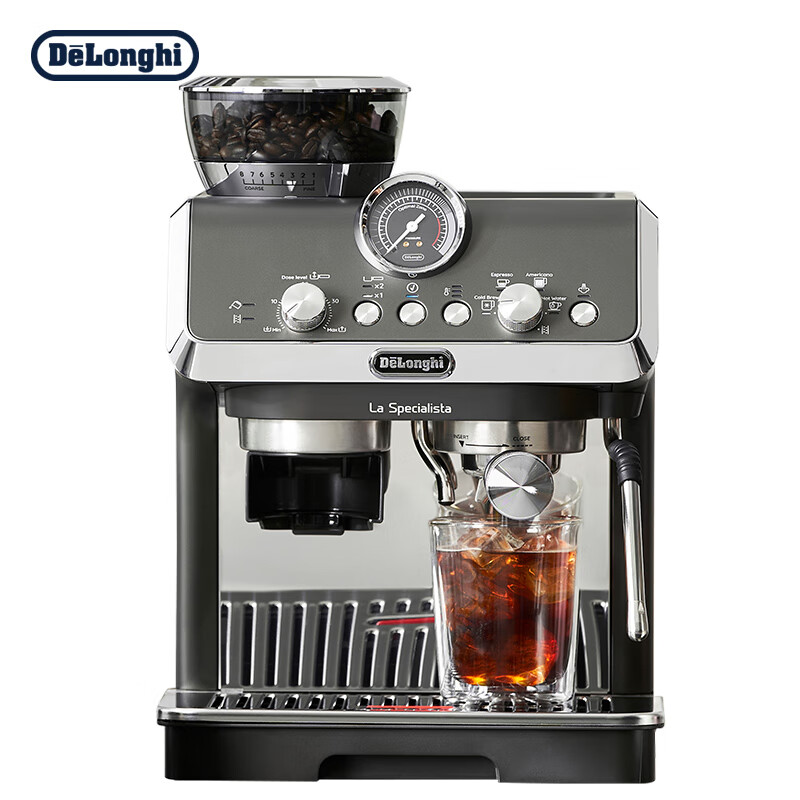 De'Longhi 德龙 咖啡机 骑士系列半自动咖啡机 EC9255.BK 黑色 3500.94元包邮（双重