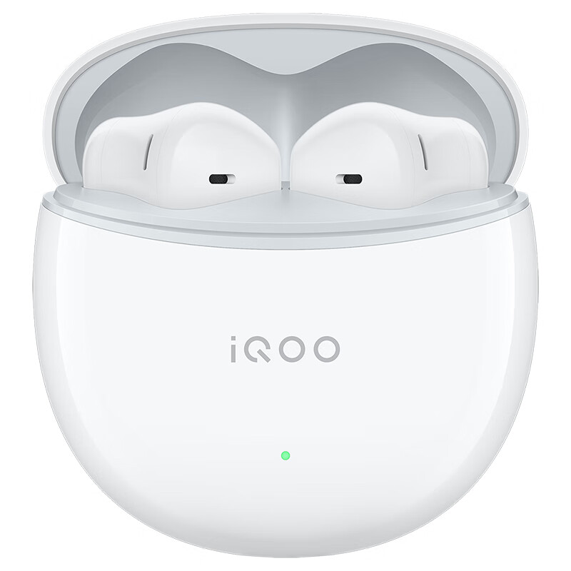 百亿补贴：iQOO TWS Air2 半入耳式真无线降噪蓝牙耳机 奔霆白 101元