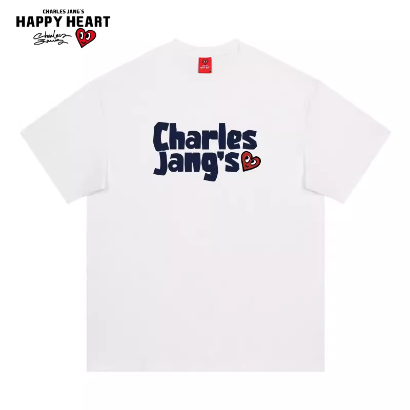 CHARLES JANG'S HAPPY HEART 查尔斯桃心 男士T恤 JTCH4166005 69元包邮（需用券）