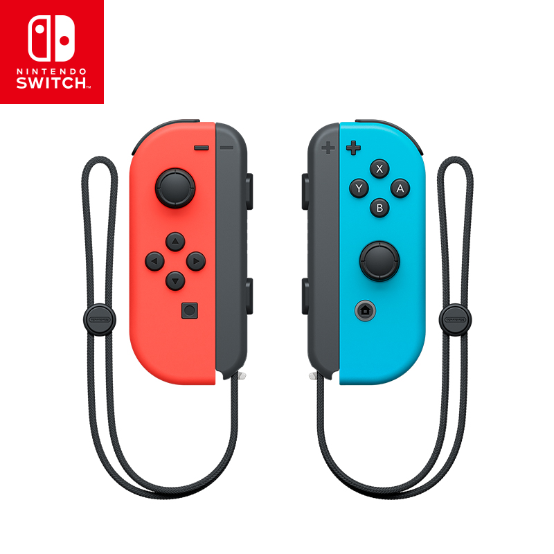 京东百亿补贴：Nintendo 任天堂 国行系列 Joy-con 游戏手柄 电光红&电光蓝 399.6