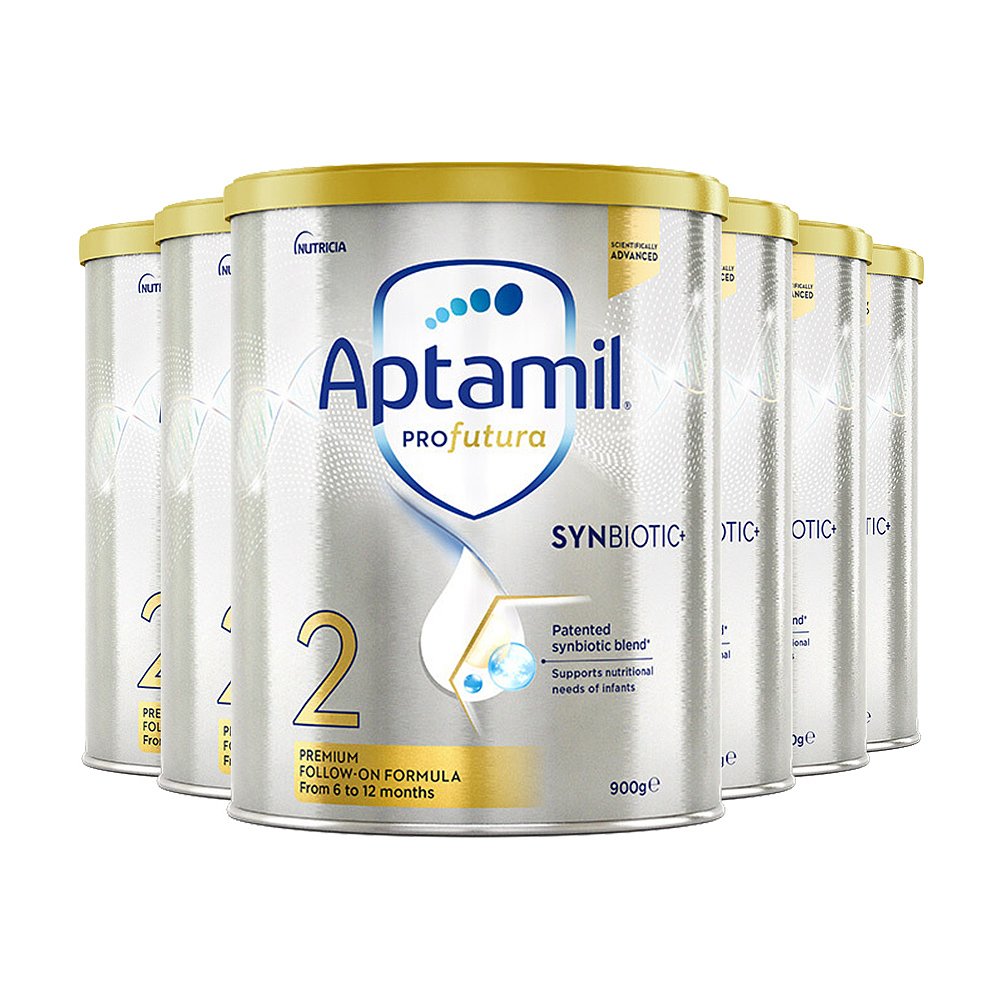 Aptamil 爱他美 澳洲白金版 婴幼儿配方奶粉 2段6罐900g（含税） 1380元（需用券