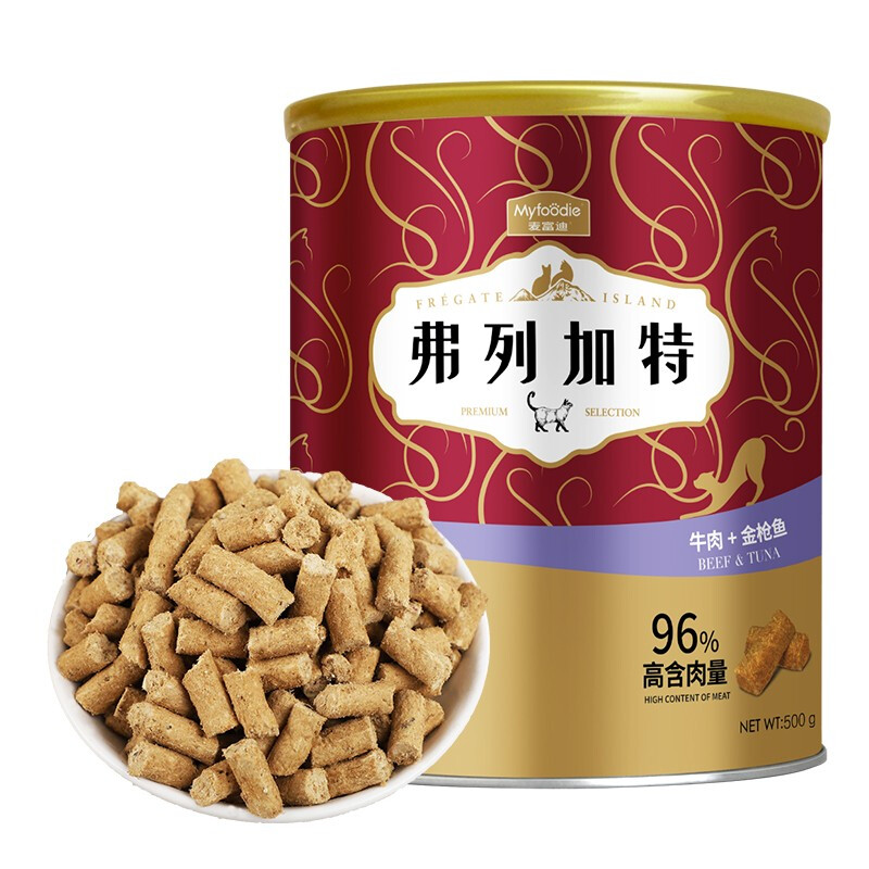 麦富迪 牛肉金枪鱼全阶段猫粮 500g 189元（需用券）