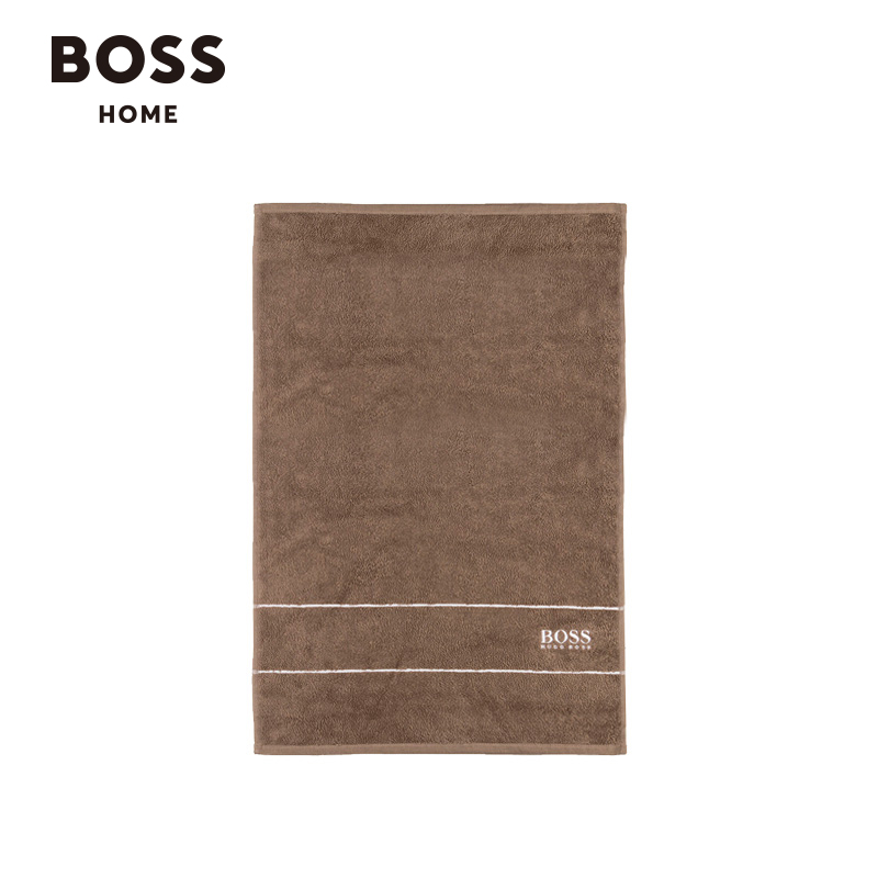 HUGO BOSS 雨果博斯 全棉速干健身毛巾 30x30cm 褐色 吸汗亲肤 27.36元