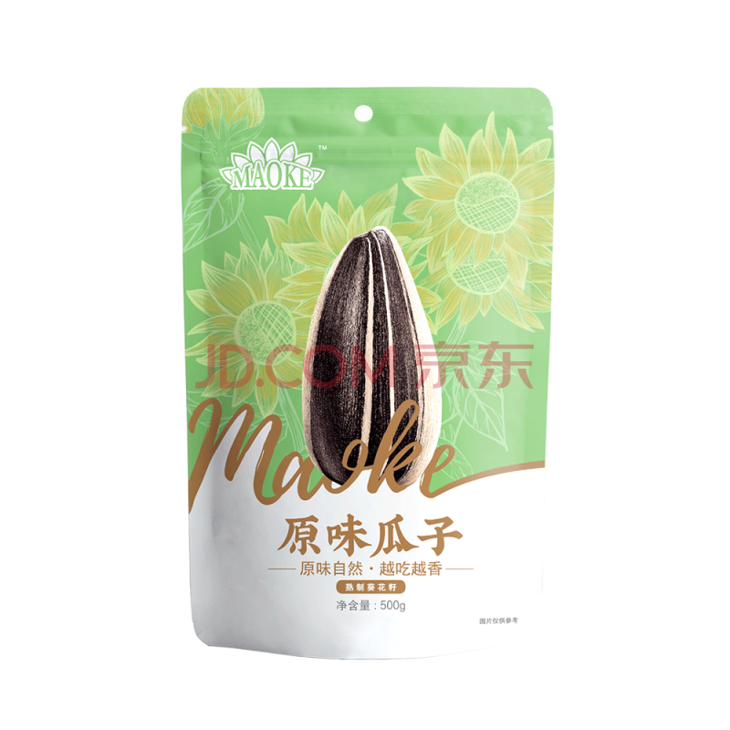 洽洽 毛嗑瓜子休闲炒货零食葵花籽 原味500g 1袋 ￥7.5