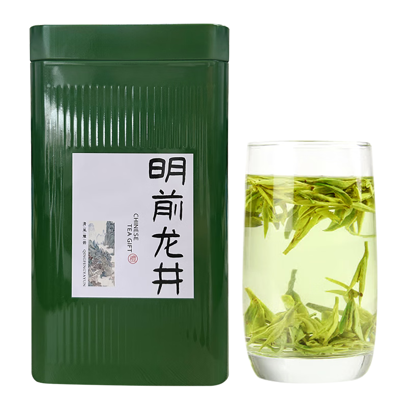 沐龙春 茶叶2024新茶 明前龙井 杭州龙井绿茶 9.9元(需试用）