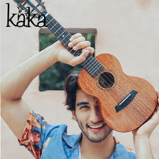 KAKA 卡卡 KUC-MAD新款 尤克里里乌克丽丽ukulele桃花心木全单板23寸小吉他 829元