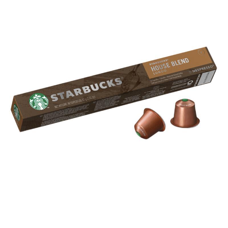 STARBUCKS 星巴克 Nespresso 特选综合美式 咖啡胶囊 57g 45.6元（需用券）