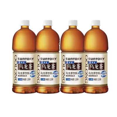 88VIP：SUNTORY 三得利 无糖乌龙茶饮料 1.25L*2瓶 16.72元包邮