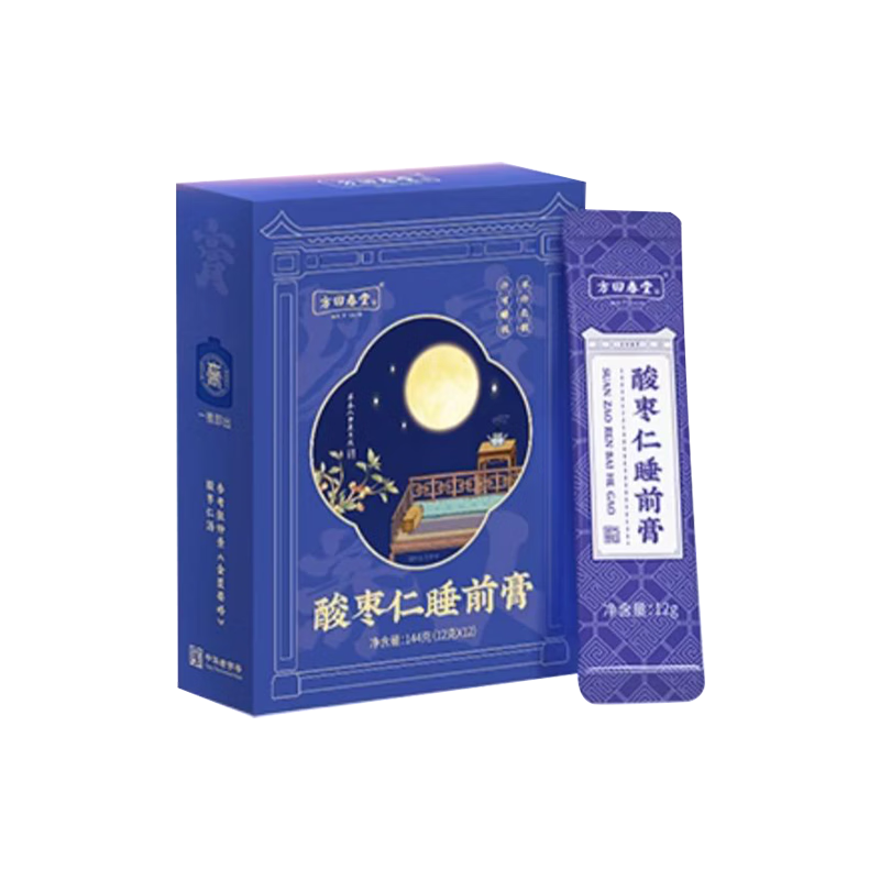 移动端、京东百亿补贴：方回春堂 睡前膏酸枣仁膏 茯苓百合144g*3盒 77.83元