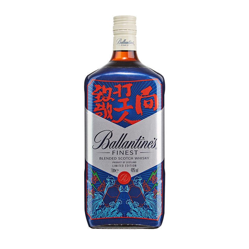 百龄坛 特醇 调和型 威士忌 1000ml 97.91元