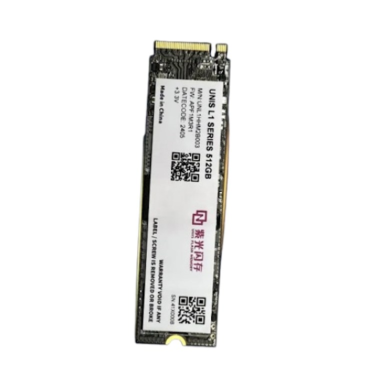 UNIS 紫光 L1系列 NVMe M.2固态硬盘 512GB 279元