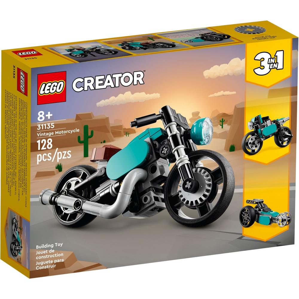 88VIP：LEGO 乐高 Creator3合1创意百变系列 31135 复古摩托车 84.55元包邮（双重优