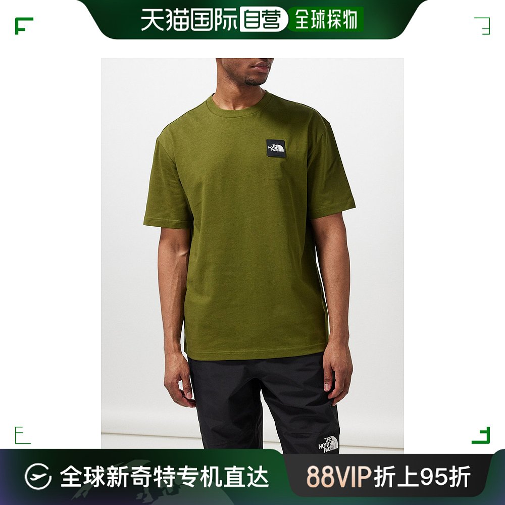 北面 香港直邮潮奢 The North Face 北面 男士NSE-patch 棉针织T恤 264.2元